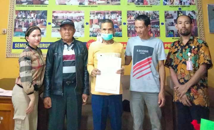 Alhamdulillah, Pak Acun Mansur Warga Ciemas Sukabumi Sudah Dijemput Keluarga