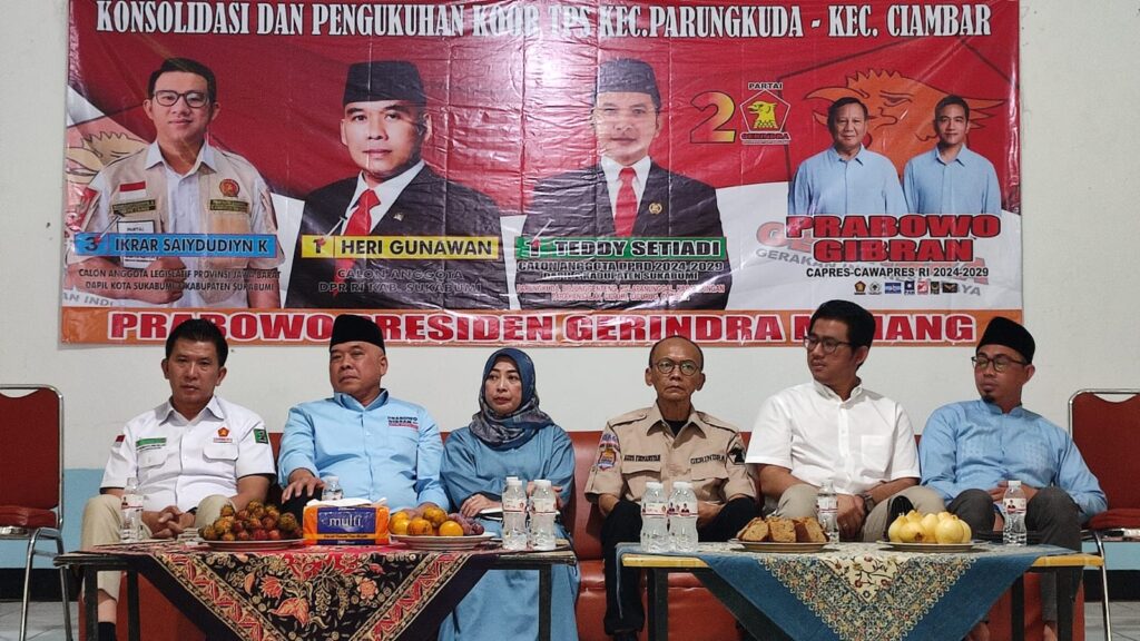 Bareng Hergun, Teddy Setiadi Kukuhkan Koordinator TPS untuk Kecamatan Parungkuda dan Ciambar