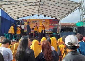 Gandeng Caleg Tandem, Resna Oktaviana Kampanye Terbuka di Parungkuda Sukabumi