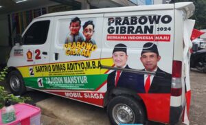 Keren! Tajudin Mansyur Sumbangkan Ambulance Mobil Siaga untuk Warga Lengkong