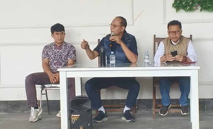 Ayep Zaki Bahas Isu Keuangan dan Tenaga Kerja di FGD Bareng SMSI Sukabumi Raya