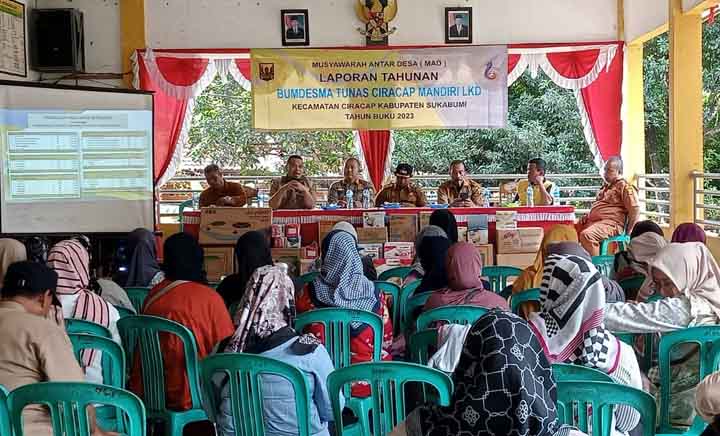 DPMD Kabupaten Sukabumi Hadiri MAD Bumdesma Tunas Mandiri Ciracap