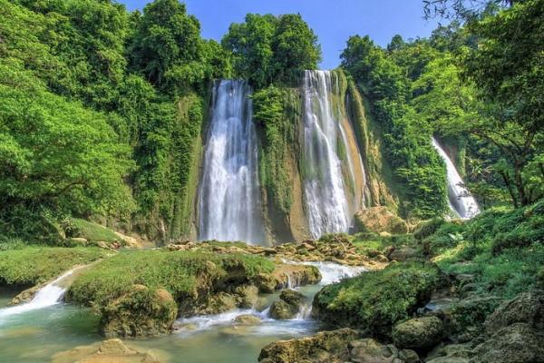 Libur Nataru, Curug Cikaso dan Curug Cigangsa Sepi Pengunjung