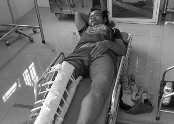 Pemotor Ibu-ibu Tabrak ODGJ di Surade Sukabumi