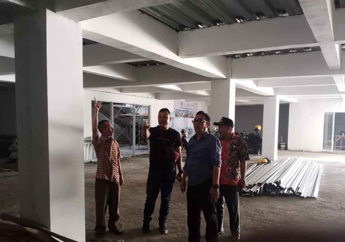 Pembangunan GICC Kembali Alami Keterlambatan, Kadis Perkim : Ada Material tak Sesuai Spesifikasi
