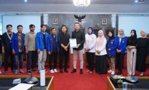 Bahas Sejumlah Masalah Perkotaan, DPRD Kota Sukabumi Terima Audiensi PMII