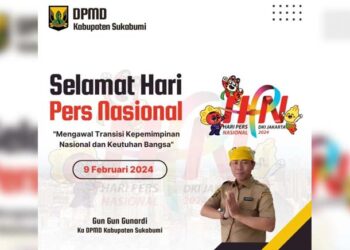 DPMD Kabupaten Sukabumi Ucapkan Selamat Hari Pers Nasional