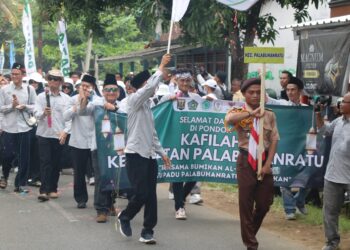 Pawai Ta’aruf MTQ Ke 46 Sukabumi Diikuti Ribuan Kafilah