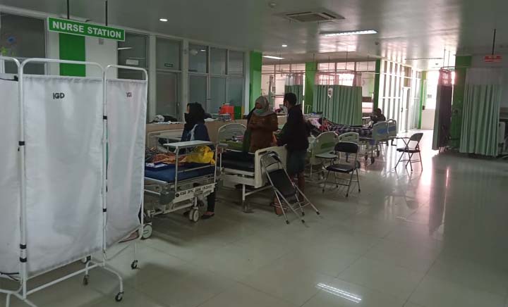 Belasan Wartawan Datangi RSUD Jampangkulon, Ada Apa?
