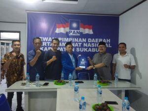 Siap Maju di Pilkada, Kepala Disnakertrans Kabupaten Sukabumi Daftar jadi Bakal Cawabup Lewat PAN