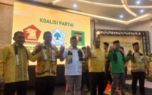 Sah! Koalisi Tiga Partai Usung Asep Japar jadi Calon Bupati Sukabumi
