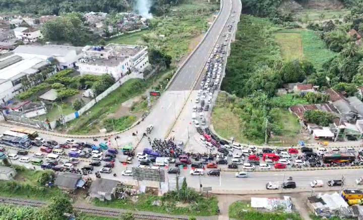 Ditutup Lagi, Tol Bocimi Arah Parungkuda Kembali Dibuka Jumat Pagi
