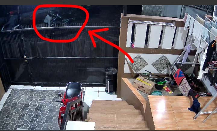 Baru Aja Lebaran, Aksi Curanmor Terjadi di Perum Prana Sukabumi