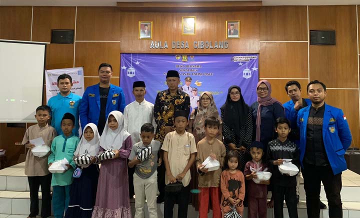 DPK KNPI Gunungguruh Santuni Anak Yatim Piatu
