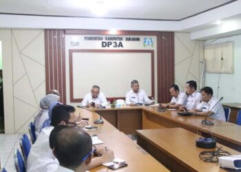 Kadis DPMD Kabupaten Sukabumi Hadiri Rakor P2WKSS