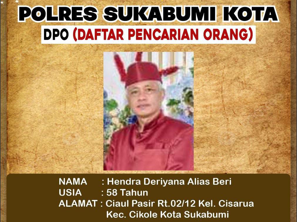 Polres Sukabumi Kota Rilis Info DPO Penganiaya Perias Pengantin
