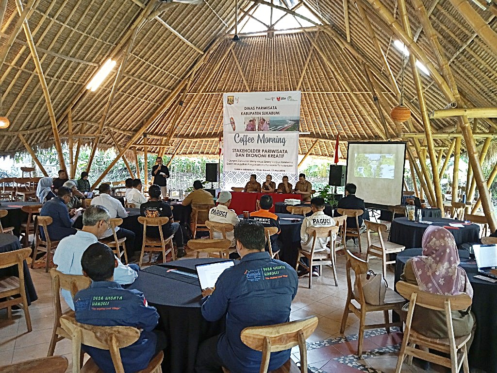 Gelar Kopi Morning, Dispar Sukabumi Ajak Stakeholder Bangun Ide Gagasan