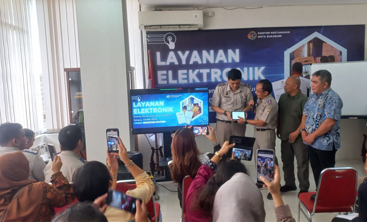 BPN Kota Sukabumi Mulai Terapkan Sertifikat Tanah Elektronik