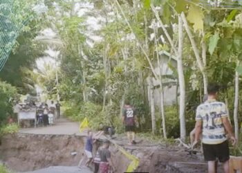 Jalan Amblas di Cibuntu, Dinas PU Segera Bangun Akses Darurat