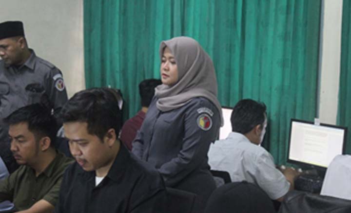 Sebanyak 35 Peserta Ikuti Tes Tertulis Calon Anggota Panwaslu Kecamatan di Kota Sukabumi