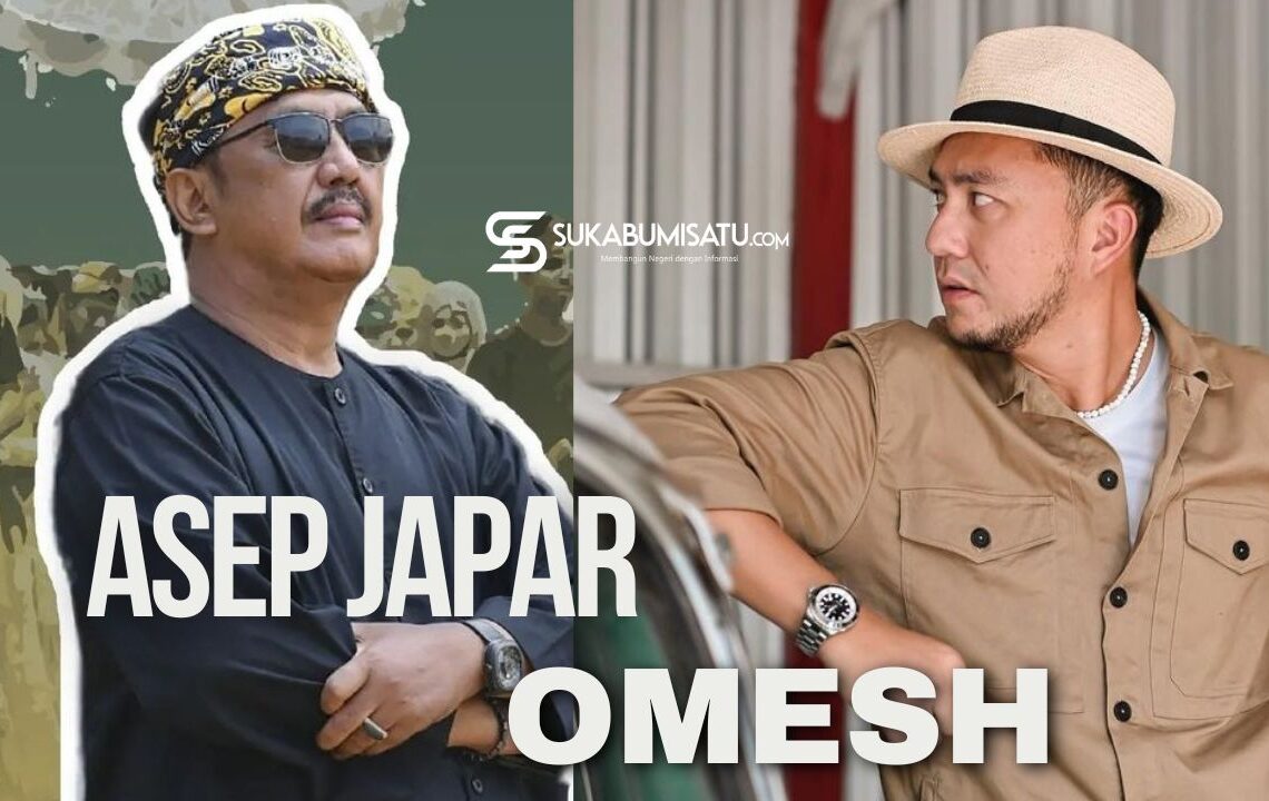 Omesh dan Asep Japar, Berdampingan di Pilkada Sukabumi