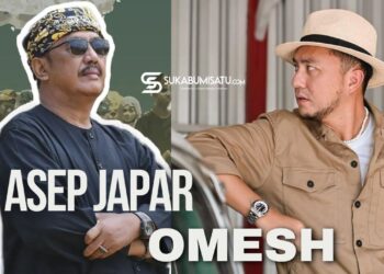 Omesh dan Asep Japar, Berdampingan di Pilkada Sukabumi