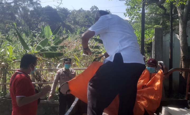 Ditemukan Manusia Silver, Mayat Membusuk Gegerkan Warga Cisolok Sukabumi