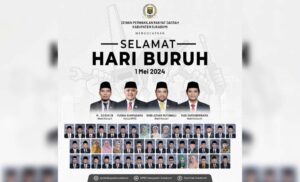DPRD Kab. Sukabumi Ucapkan Selamat Hari Buruh 2024