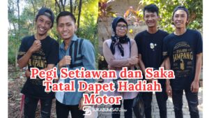 Pegi Setiawan Dapat Hadiah Motor Dari Warganet.