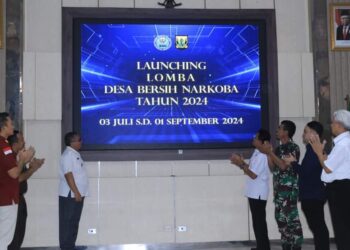 Bupati Marwan Launching Lomba Desa Dan Kelurahan Bersinar Se Kabupaten Sukabumi