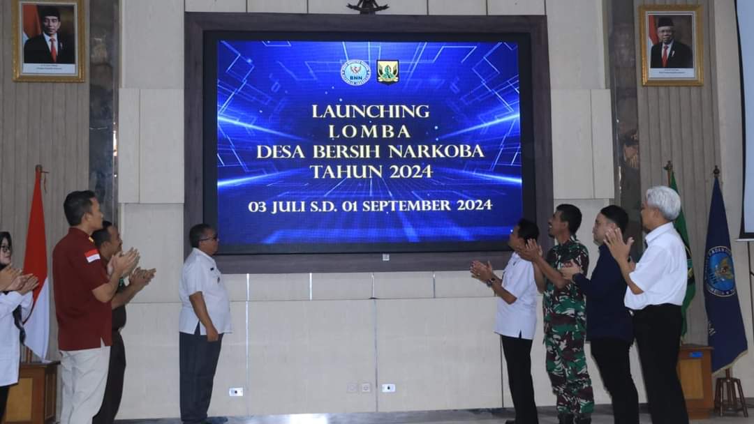 Bupati Marwan Launching Lomba Desa Dan Kelurahan Bersinar Se Kabupaten Sukabumi
