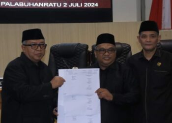 Bupati Sukabumi Hadiri Raperda Pertanggungjawaban APBD 2023