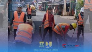 Ruas Jalan Alternatif Karang Tengah Cibadak Diperbaiki Dinas PU