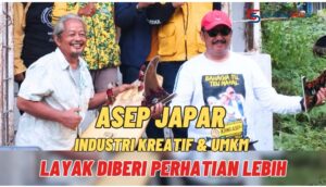 Asep Japar : Pelaku Industri Kreatif Dan UMKM Layak Di Perhatikan Lebih