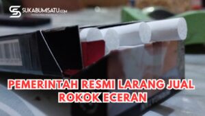 Pemerintah Indonesia, Resmi Larang Jual Rokok Eceran