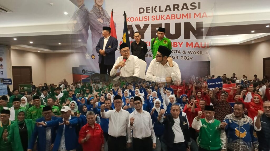 PDI Perjuangan Dukung Bobby Dampingi Ayep Zaki di Pilkada Kota Sukabumi