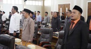 DPRD Kabupaten Sukabumi Gelar Paripurna Ke 1 Tahun Sidang 2024
