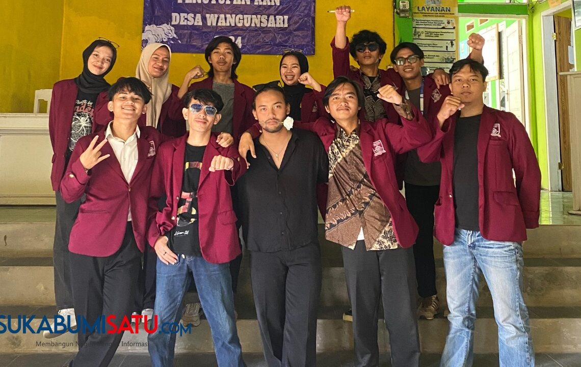 Mahasiswa KKN Nusa Putra, Kelompok Desa Wangun Sari Cisolok.