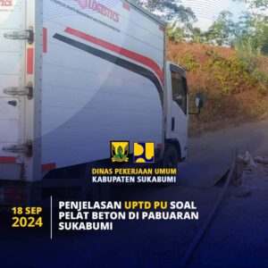 Ini Penjelasan PU Kabupaten Sukabumi Terkait Lambatnya Pengerjaan Saluran di Sagaranten