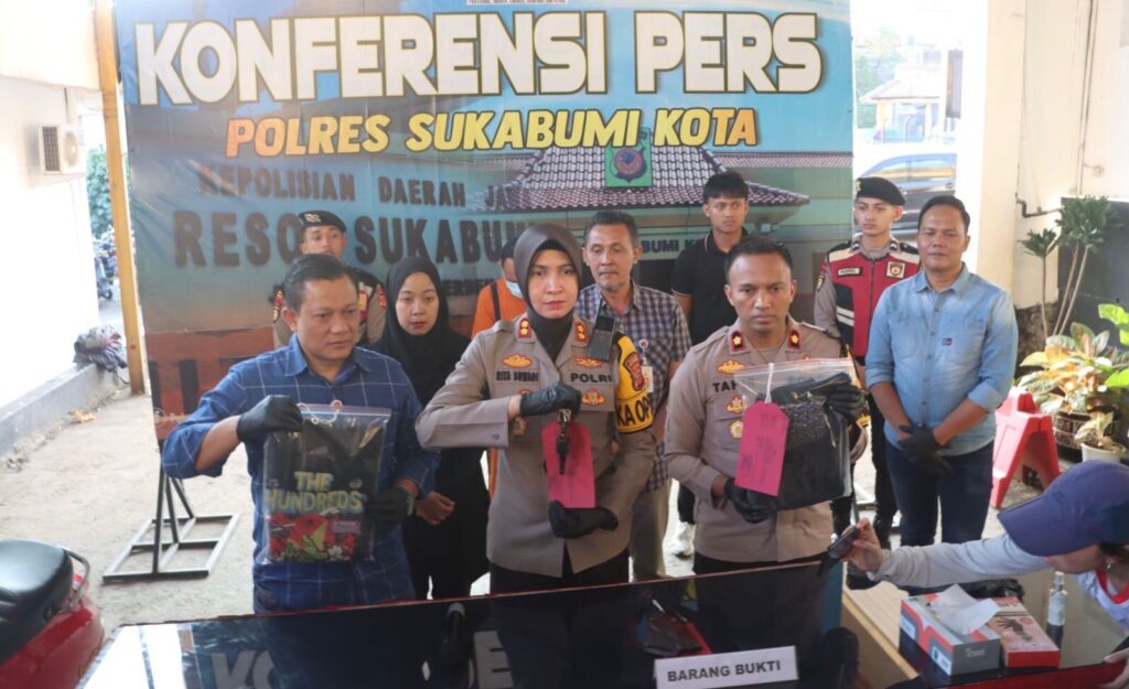 Polisi Ringkus Pelaku Penembakan Pemilik Warung Kopi di Sukabumi