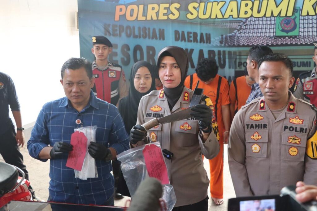 Komplotan Begal Ditangkap Unit Jatanras Polresta Sukabumi