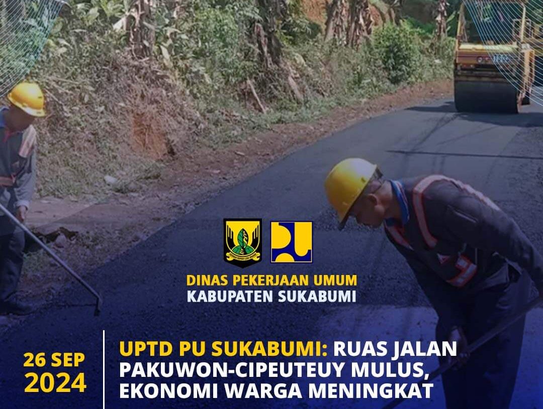 Perbaiki Jalan Pakuwon – Cipeuteuy Kabandungan, PU Kabupaten Sukabumi Harap Pengguna Jalan Bersabar