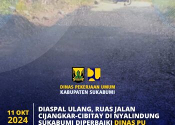 Tindak Lanjuti Laporan Warga, UPTD PU Jampang Tengah Lakukan Perbaikan Jalan di Nyalindung