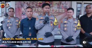 15 Anak Geng Motor di Amankan Polisi di Sukabumi