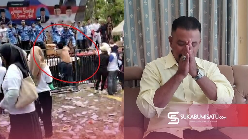 Si Kumis Tebal Minta Maaf Sudah Bikin Rusuh di Acara Jalan Santai Pilkada, Begini Respon Panitia