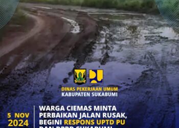 Warga Ciemas Minta Perbaikan Jalan, Begini Respon Dinas PU Kabupaten Sukabumi