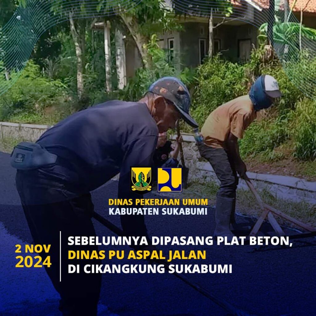 Di Beton dan Aspal, Ruas Jalan Cikangkung Cijoho Diperbaikingkung