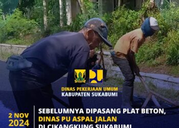 Di Beton dan Aspal, Ruas Jalan Cikangkung Cijoho Diperbaikingkung