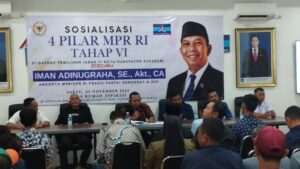 Sosialisasikan 4 Pilar Kebangsaan, Iman Adinugraha Perkenalkan Rumah Aspirasinya