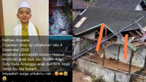 2 Anak Meninggal, Dalam Bencana Tanah Longsor di Simpenan Sukabumi